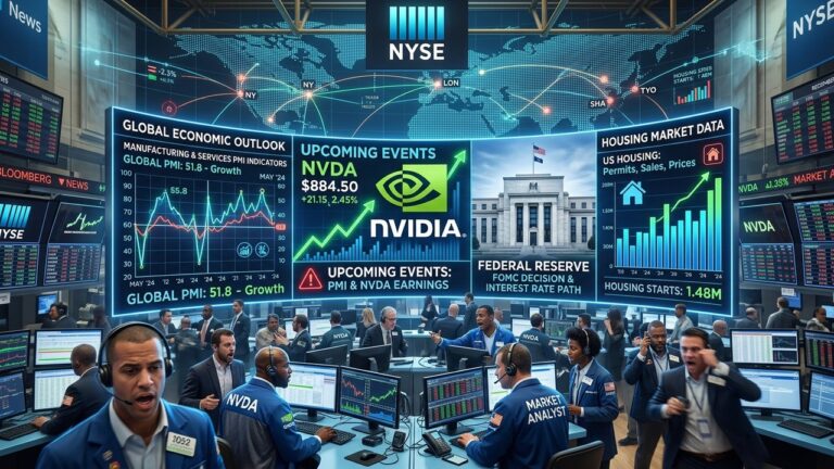 Key Market Events This Week: Nvidia Earnings, FOMC Minutes & Global PMIs