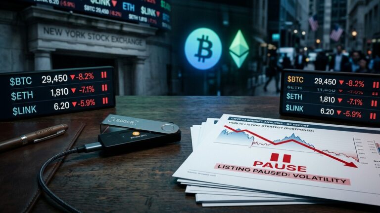 Ledger Pauses IPO Plans as Crypto Market Conditions Worsen