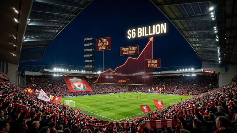 Liverpool FC Hits $6 Billion Valuation in 2026 Global Soccer Rankings