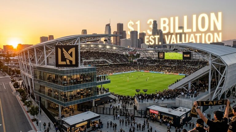 Los Angeles FC Valuation Hits 1.3 Billion in 2026 Soccer Rankings