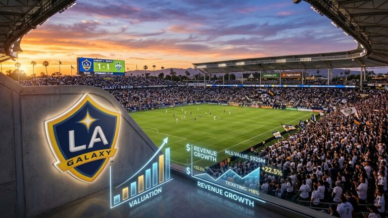 Los Angeles Galaxy Valuation Hits 1.2 Billion Dollars