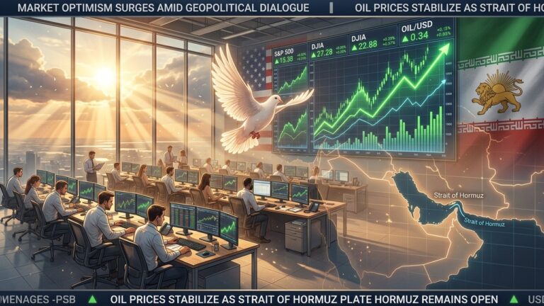 Markets Rally on US Iran Peace Hopes as Oil Volatility Lingers