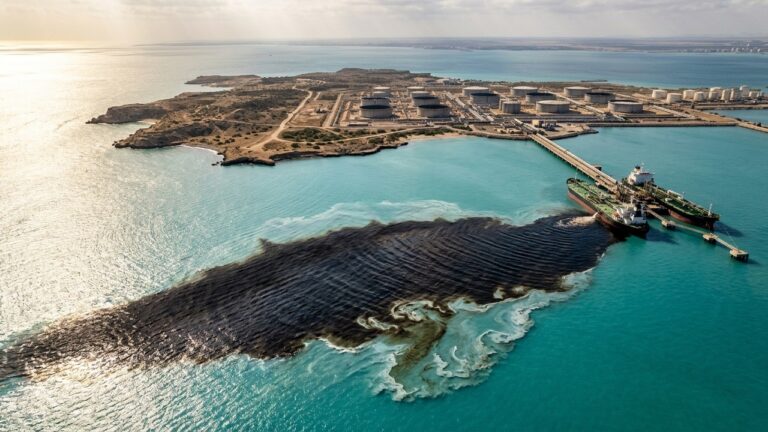 Massive Oil Slick Spotted Off Iran Kharg Island Sparks Urgent Questions