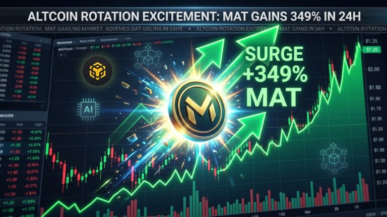 Matchain MAT Surges 349% as Altcoins Begin Rotation