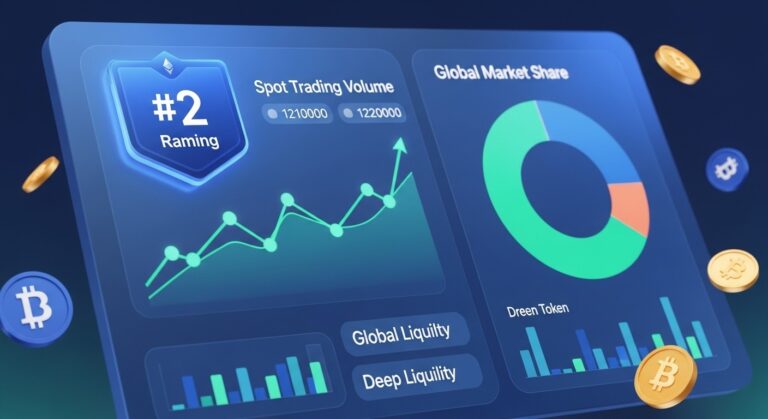 MEXC Climbs to No. 2 Spot Market Share in Q1 2026