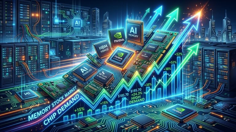 Micron Stock Surges 38% as AI Memory Chip Rally Accelerates