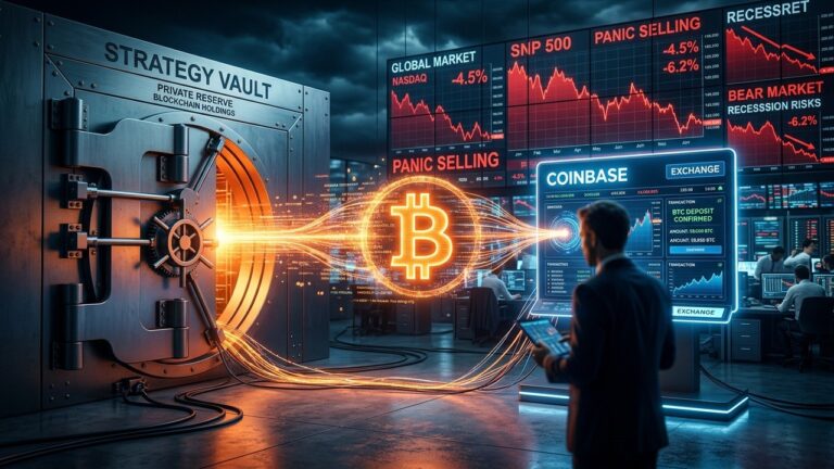 MicroStrategy Sends $30M Bitcoin to Coinbase as MSTR Stock Declines