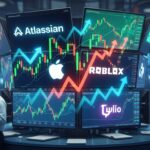 Midday Stock Movers Highlight Volatile Earnings Season Action