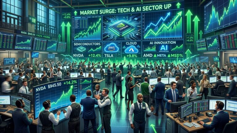 Midday Stock Movers Surge as Chip Sector Rallies Again