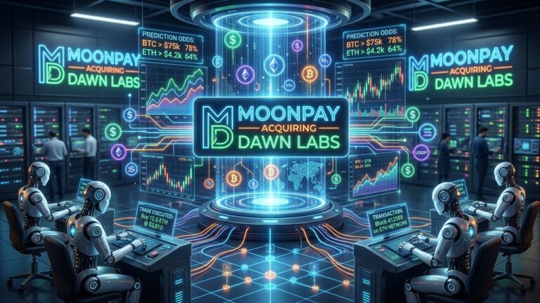 MoonPay Acquires Dawn Labs Launching AI Trader for Prediction Markets