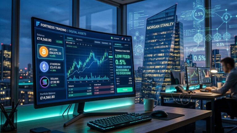 Morgan Stanley ETrade Crypto Launch Undercuts Major Rivals