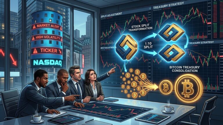 Nakamoto Reverse Stock Split: Bitcoin Treasury Firm Fights for Nasdaq Survival