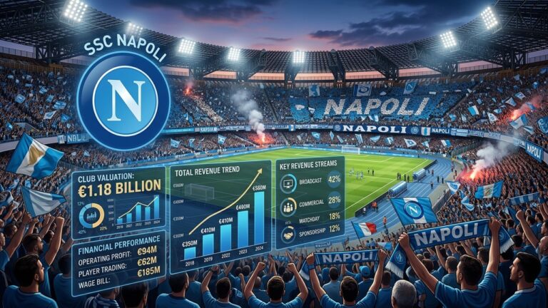 Napoli Valuation 2026: Inside the Club’s $860 Million Standing