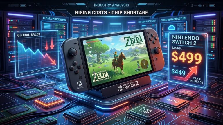 Nintendo Switch 2 Price Hike: Memory Crunch Forces Tough Choices for Gamers