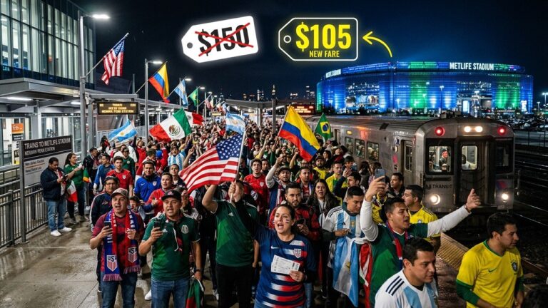 NJ Transit Cuts World Cup Train Fares After Fierce Backlash