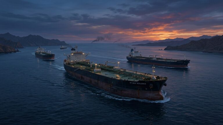 Non Iranian Tankers Brave Persian Gulf Crossings Amid War Risks
