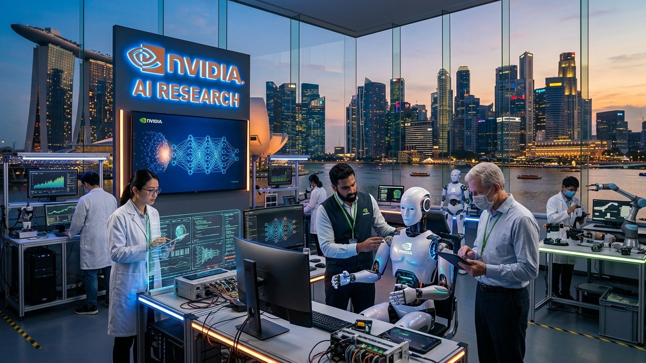 Nvidia Establishes Cutting-Edge AI Lab in Singapore to Accelerate Robotics Innovation