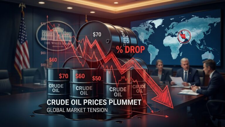 Oil Prices Drop Sharply After Trump Signals Final Iran Deal Decision
