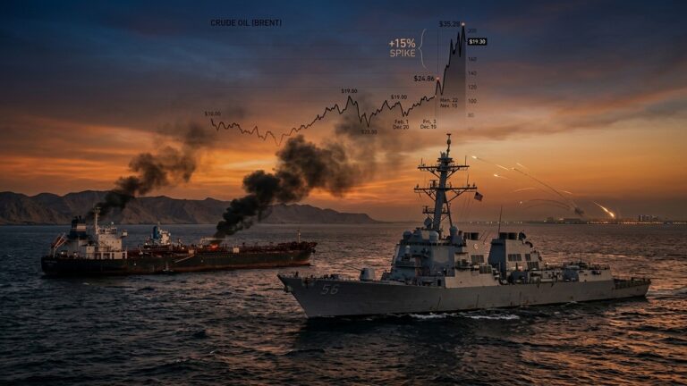 Oil Prices Edge Higher as US Iran Tensions Flare in Strait of Hormuz