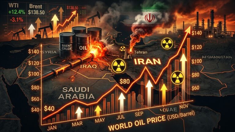Oil Prices Jump Sharply as Iran Holds Firm on Uranium Stockpile