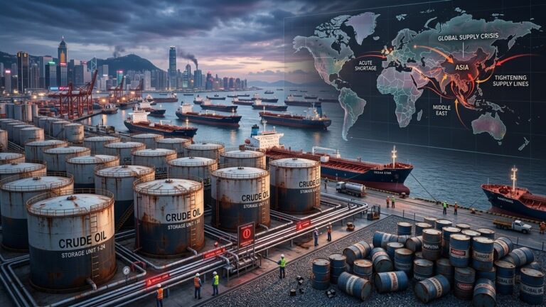 Oil Supply Crisis Deepens: Asia Faces Naphtha Shortage as Inventories Tighten