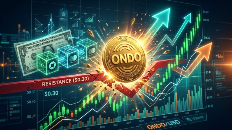 Ondo Price Breaks $0.30 Resistance: Path to January Highs Amid RWA Surge?