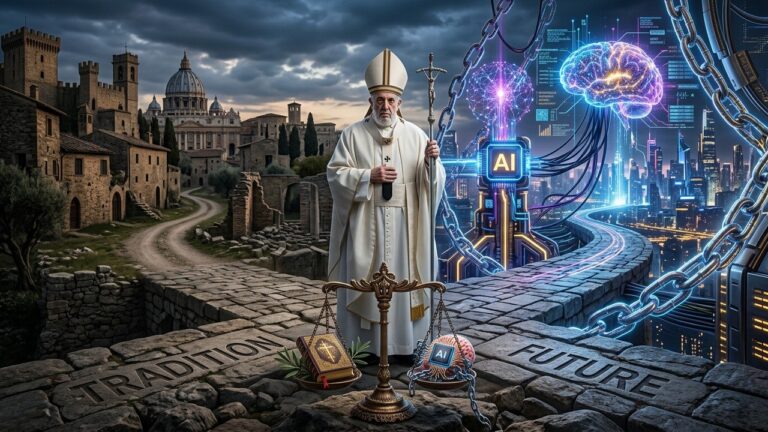 Pope Warns of AI Slavery While Partnering With Tech Giant