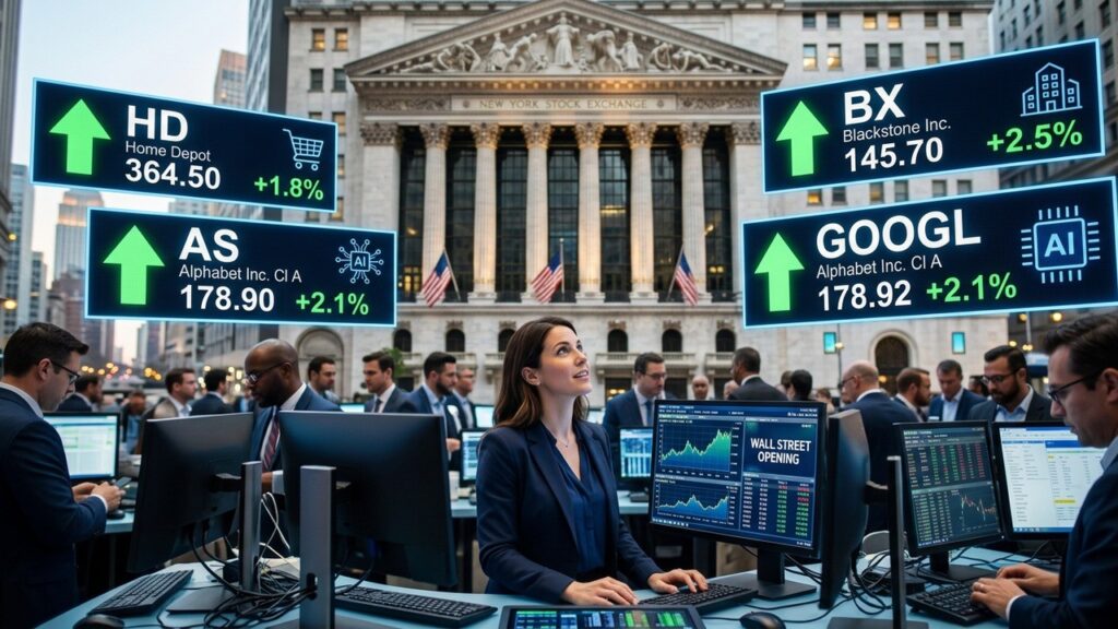 Premarket Movers Today: Home Depot, Amer Sports, Blackstone and ...