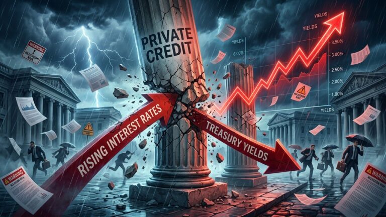 Private Credit Defaults Hit Record High as Interest Rates Climb