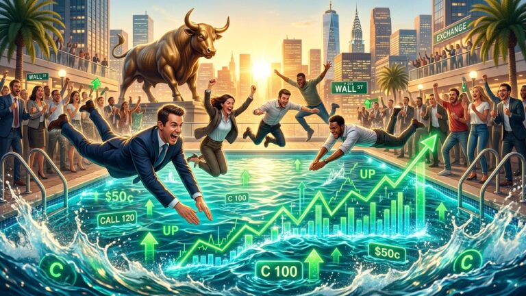 RBC Bullish on Stocks as Traders Jump in the Pool