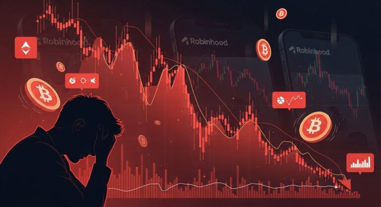 Robinhood Revenue Slump Exposes Crypto Trading Volatility