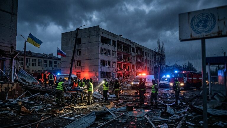 Russia Declares Peace Talks With Ukraine Impossible After Deadly School Strike