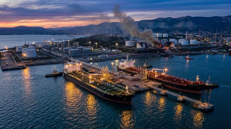 Russia Restarts Novorossiysk Oil Loadings After Major Drone Strike