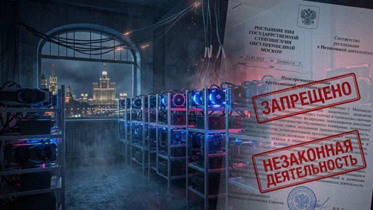 Russia Tightens Crypto Mining Rules in Moscow: New Threats for Miners
