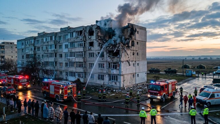 Russian Drone Hits Romania Apartment Block: NATO Tensions Rise