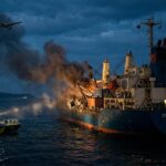 Russian Drone Strikes Chinese Ship Before Xi Putin Summit