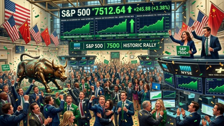 S&P 500 Breaks Above 7500 as Trump Xi Summit Sparks Market Rally