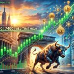 S&P 500 Record at 7400 Lights Up Crypto Risk-On Rally