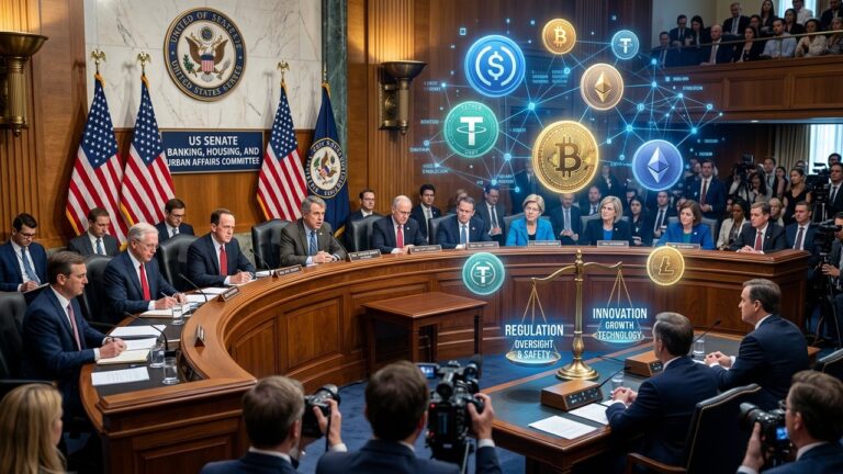 Senate Banking Committee Votes on Major Crypto Bill May 14