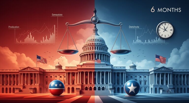 Senate Control 2026: Dead Heat on Prediction Markets Six Months Out