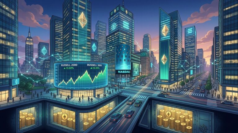 SharpLink Joins Russell Indexes Boosting Ethereum Treasury Appeal