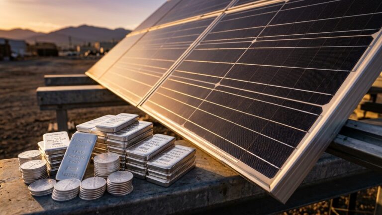 Silver Prices Rise as Solar Industry Cuts Silver Use
