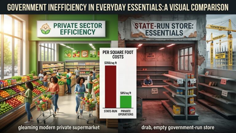 Socialism Exposed: Mamdani Mart Chart Reveals Staggering Inefficiency