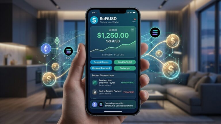 SoFi Launches Revolutionary Bank-Issued Stablecoin for 14.7 Million Users