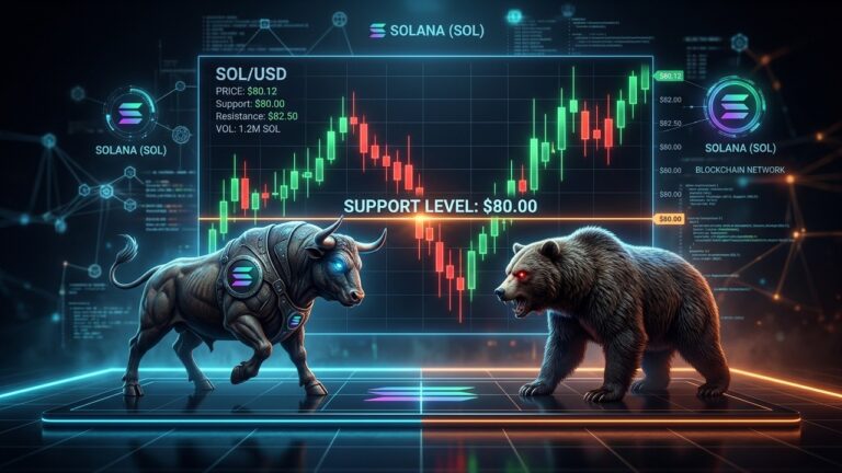 Solana Must Hold $80 Support for Next Major Rally: Key Analysis