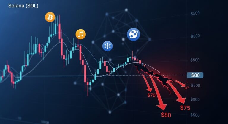 Solana Price Risks Breaking Below $80 Support Level