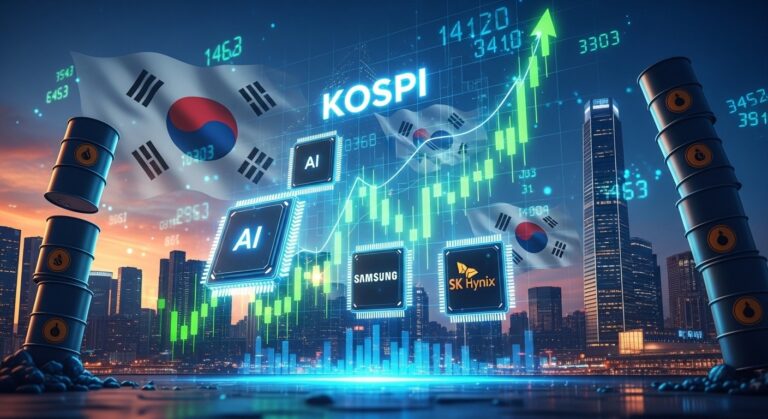 South Korea Kospi Delivers Best Monthly Gain in 28 Years