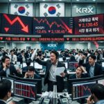 South Korea Stocks Face Record Volatility After Foreign Selloff