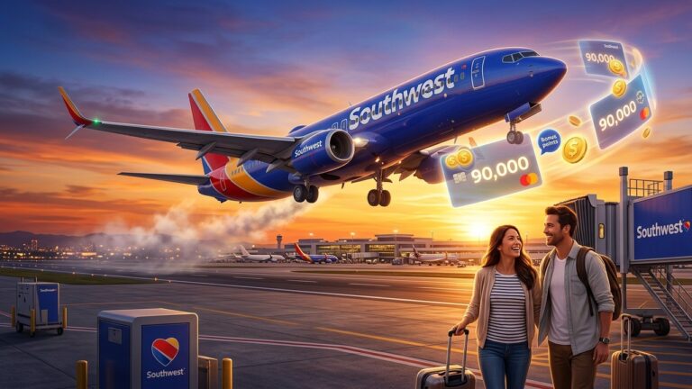 Southwest Credit Cards: Grab Up to 90,000 Bonus Points Now
