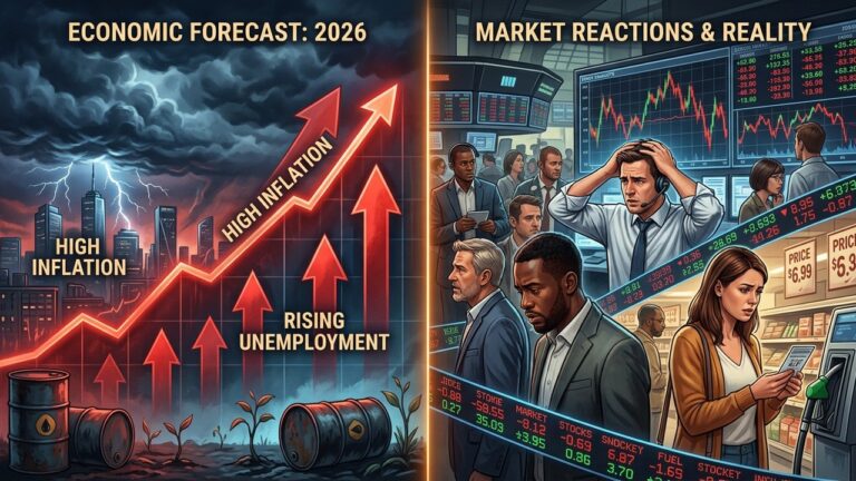 Stagflation Risks Surge to 40% by Late 2026, What It Means for Your Wallet